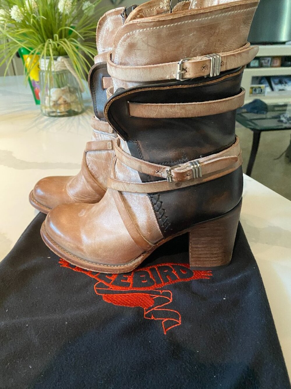 Freebird Baker boots size 8